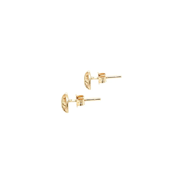 Gold-Ohrringe mit Zirkonen