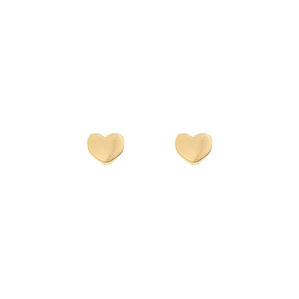 Gold-Ohrringe Herzen