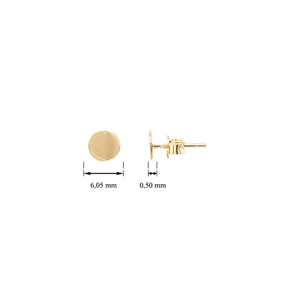 Gold-Ohrringe Pecky