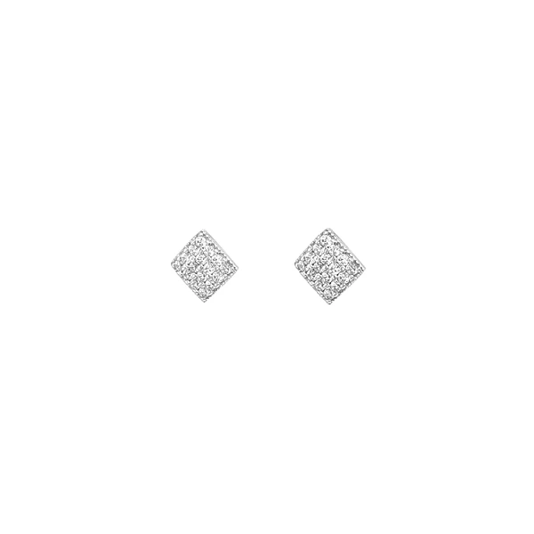 Gold-Ohrringe Ohrringe mit Zirkonen