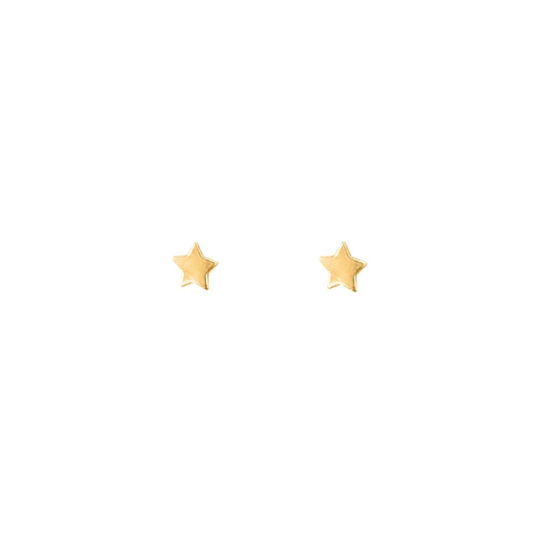 Gold-Ohrstecker Sterne