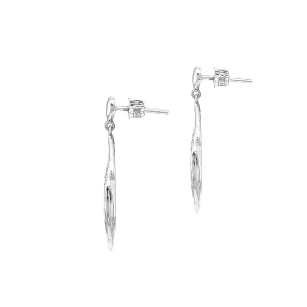 Goldohrringe mit Zirkonen