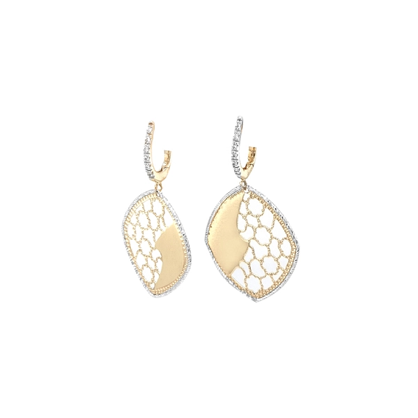 Gold Ohrringe Zirkone