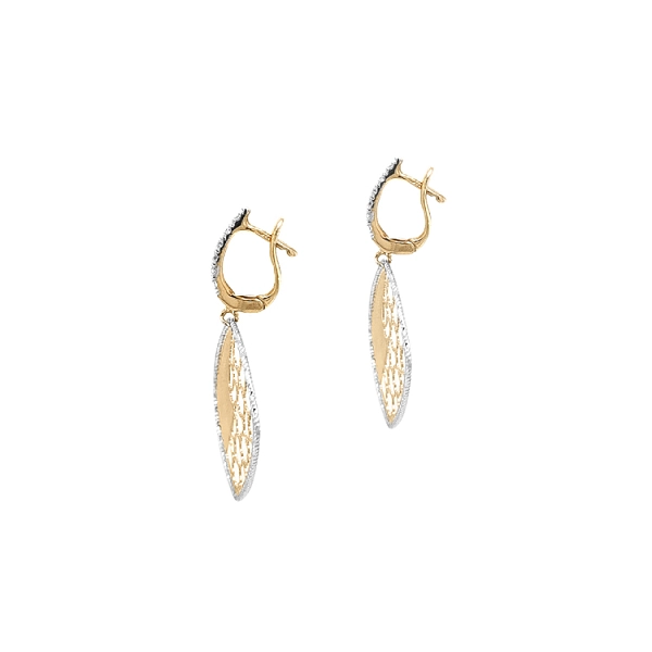 Gold Ohrringe Zirkone