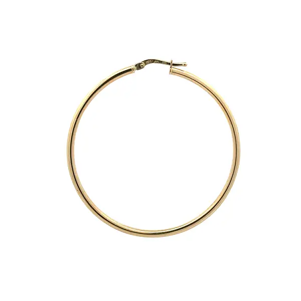 Gold Runde Ohrringe