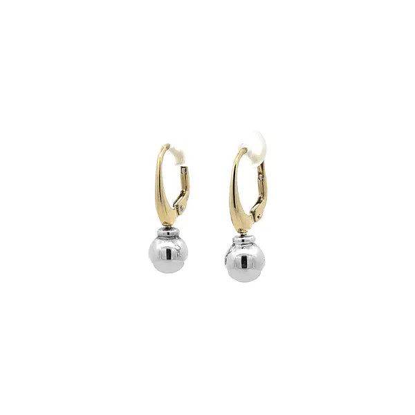 Ohrringe aus Kombinationsgold