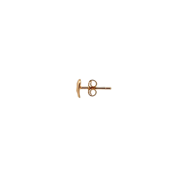 Goldene Pfirsich-Ohrringe Sdríčka