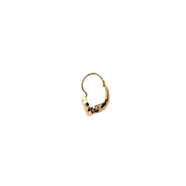 Gold-Ohrringe Blumen