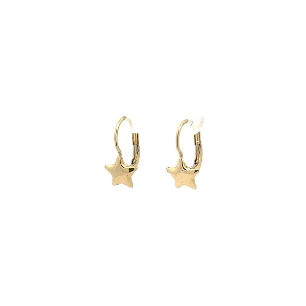 Gold-Ohrringe Sterne