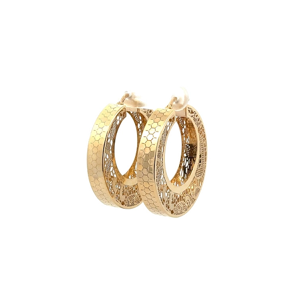 Exklusive Gold-Ohrringe
