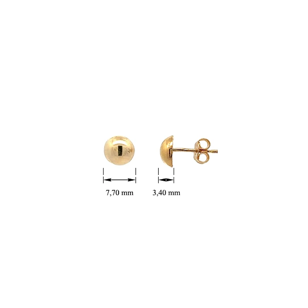 Goldpeck-Ohrringe