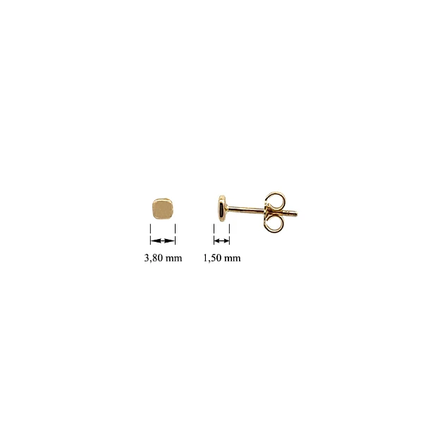 Goldpeck-Ohrringe