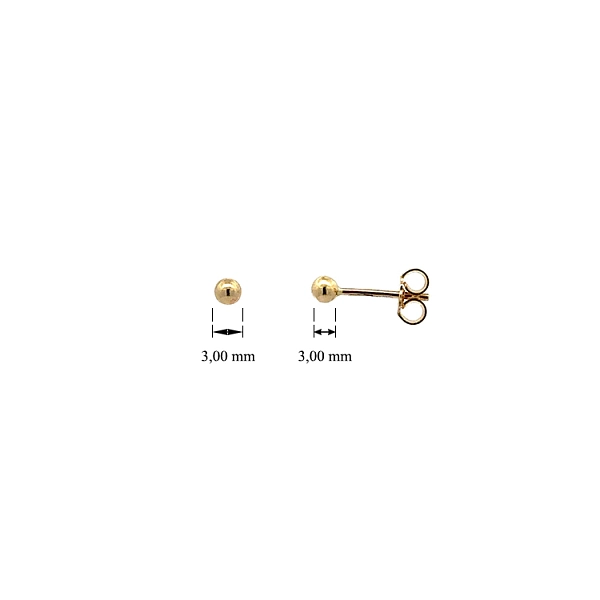 Goldpeck-Ohrringe