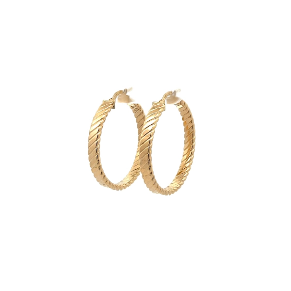 Gold Runde Ohrringe
