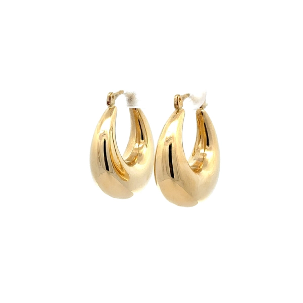 Gold Runde Ohrringe