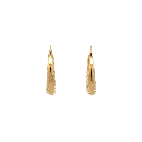 Gold Runde Ohrringe