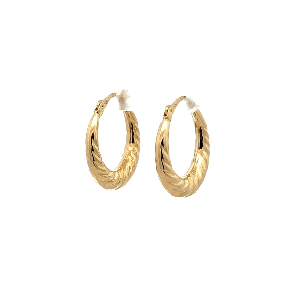 Gold Runde Ohrringe