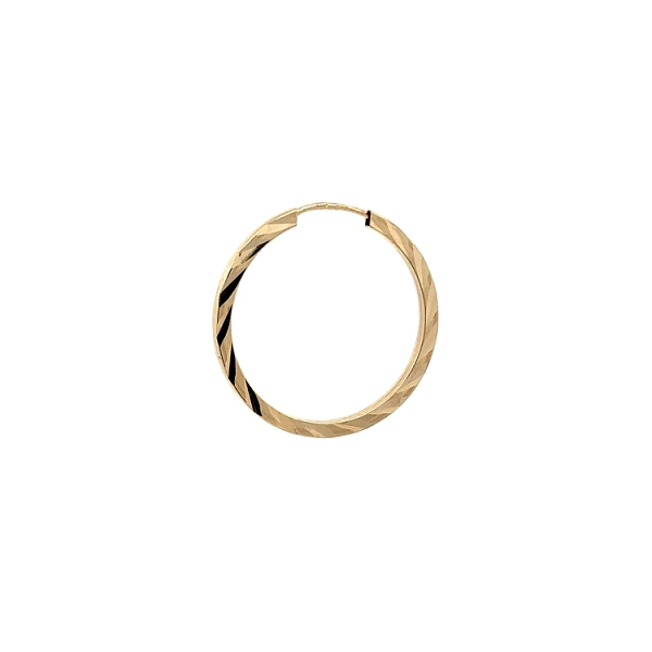 Gold Runde Ohrringe