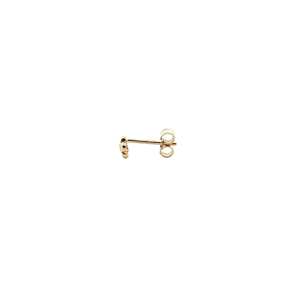 Gold-Ohrringe mit Zirkonen