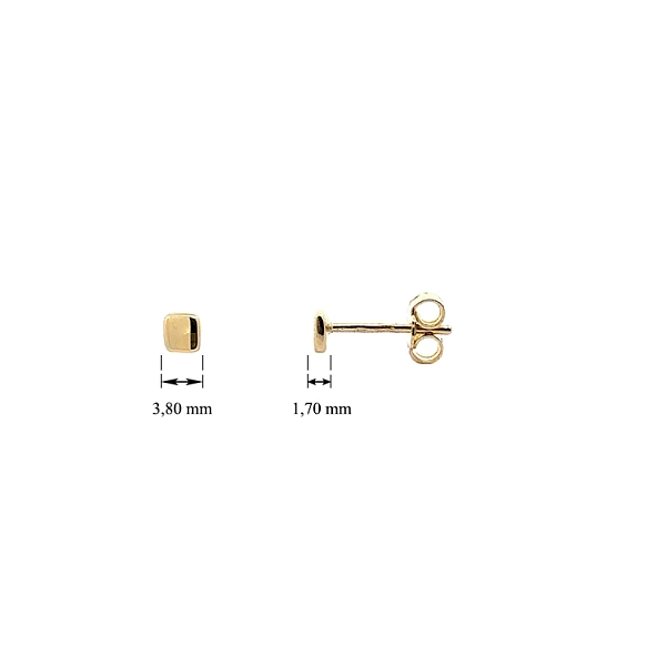Goldpeck-Ohrringe
