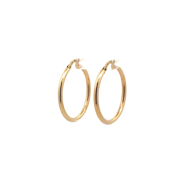 Gold Runde Ohrringe