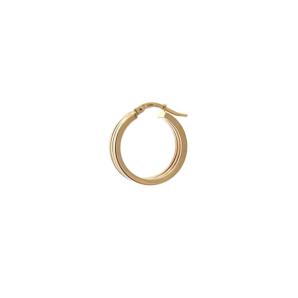 Gold Runde Ohrringe