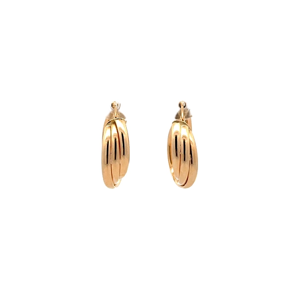 Gold Runde Ohrringe