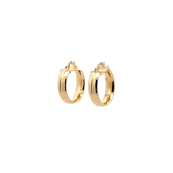 Gold Runde Ohrringe