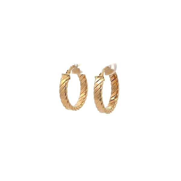 Gold Runde Ohrringe