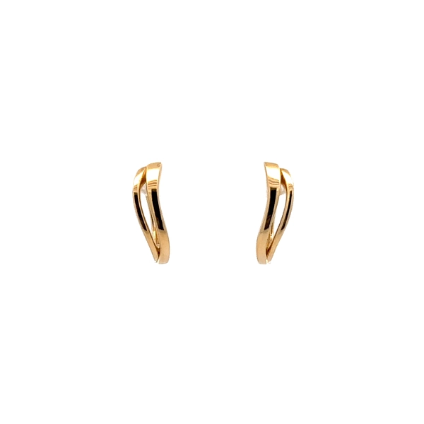 Gold Runde Ohrringe