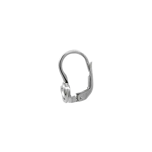 Ohrringe mit Zirkonen aus Weißgold