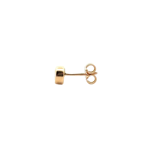 Gold-Ohrringe mit Zirkonen
