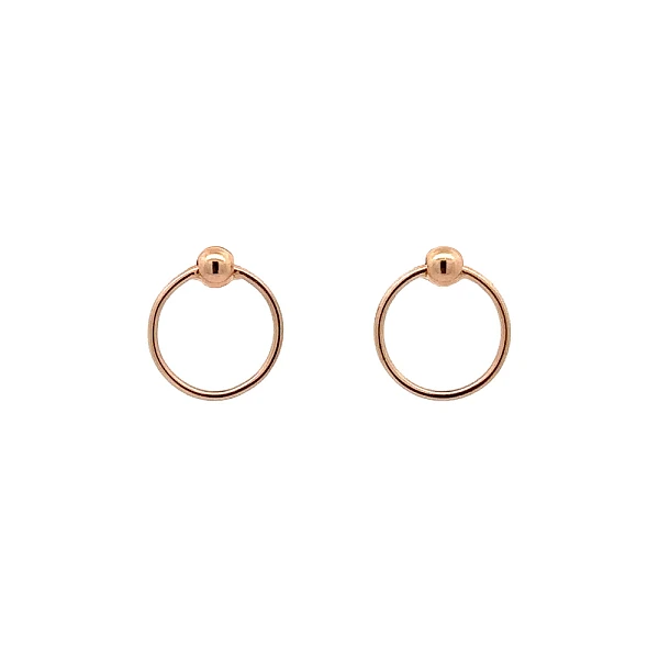 Ohrringe aus Roségold