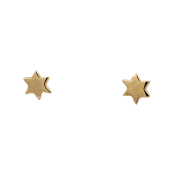 Gold Peck Star-Ohrringe