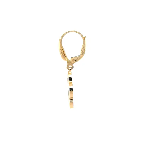 Goldohrringe mit Perle