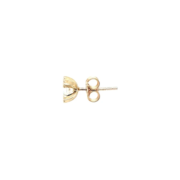 Gold-Ohrringe mit Zirkonen