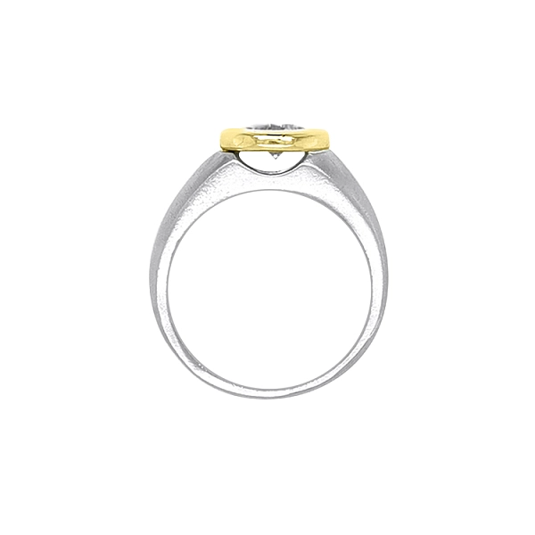 Goldring mit Zirkon