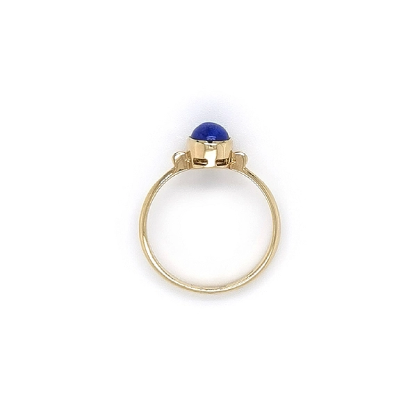 Goldring mit Lapislazuli