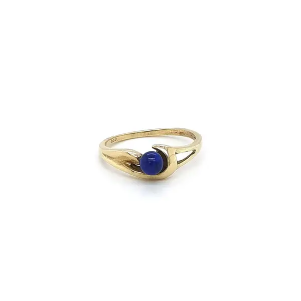Goldene Psrten mit Lapislazuli