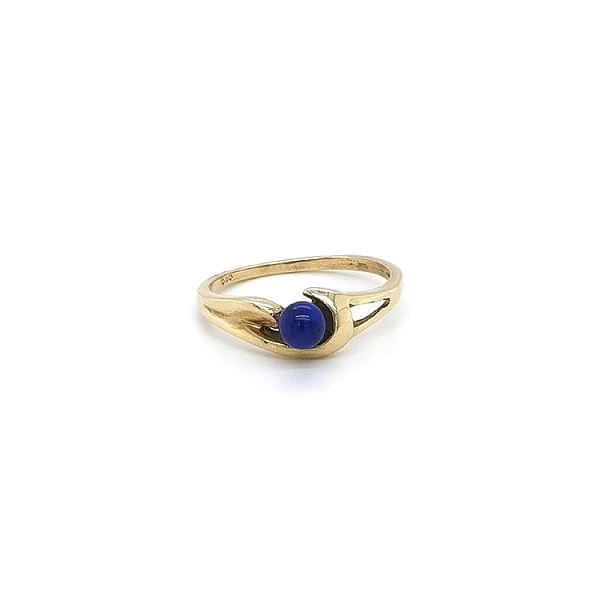 Goldene Psrten mit Lapislazuli