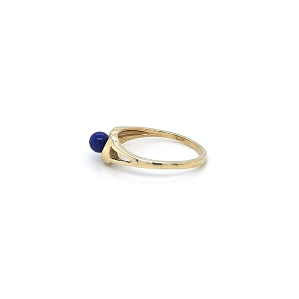 Goldene Psrten mit Lapislazuli