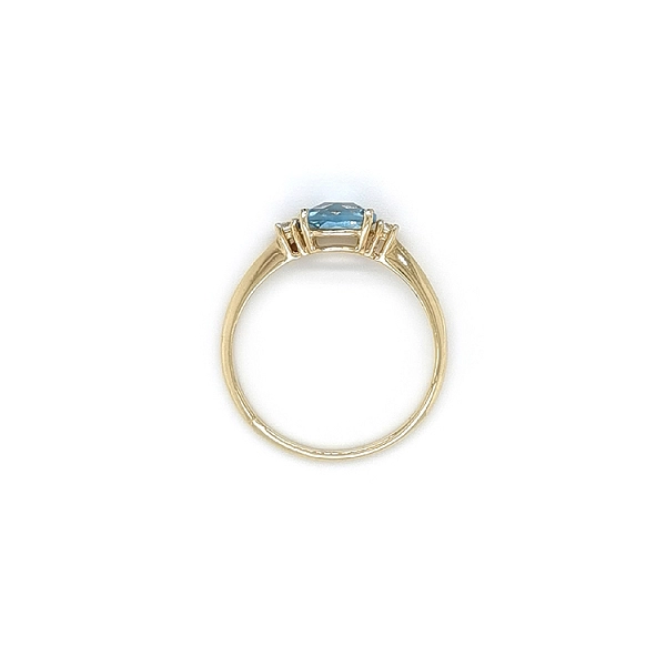 Goldring mit Topas