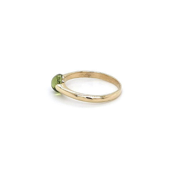 Goldring mit Peridot