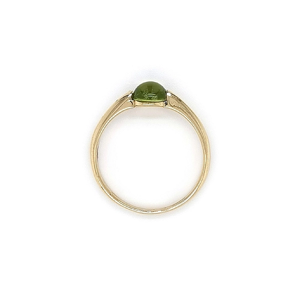 Goldring mit Peridot