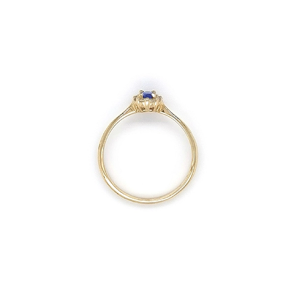 Goldener Ring mit Mordé-Stein