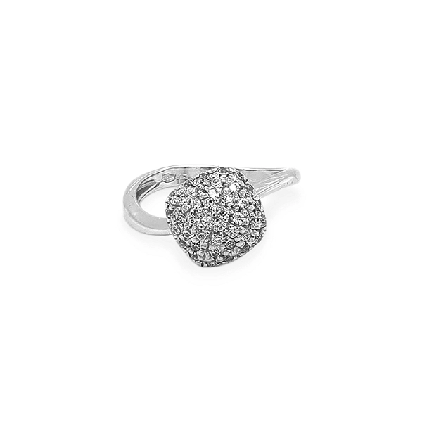 Goldring mit Zirkonen