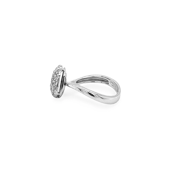 Goldring mit Zirkonen
