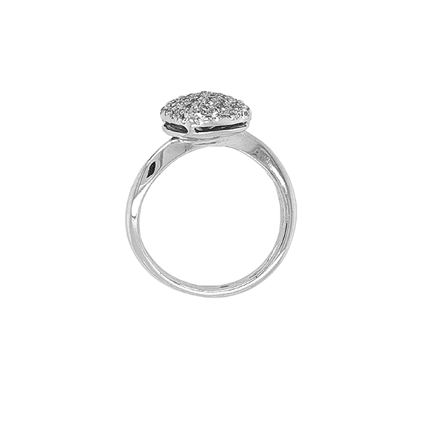 Goldring mit Zirkonen