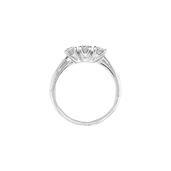 Goldring mit Zirkonen