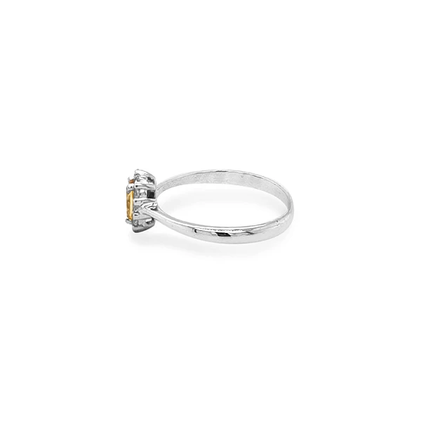 Goldring mit farbigen Steinen